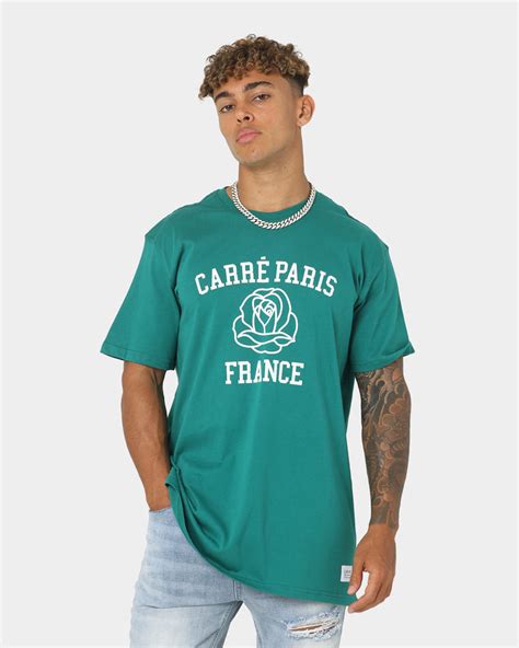 Carre Carre Rose Athletic Cls Short Sleeve T Shirt Deep Teal Culture