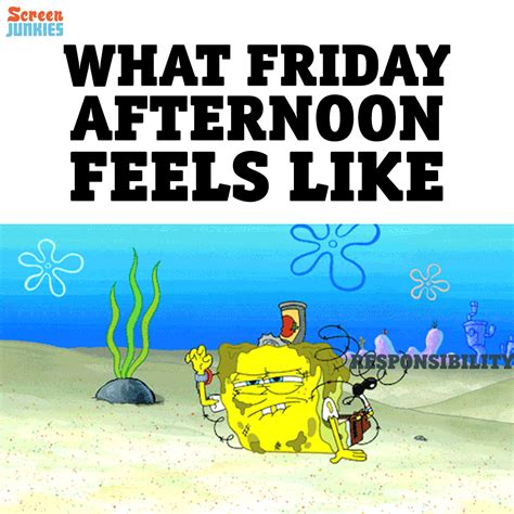 Friday Spongebob GIF by ScreenJunkies - Find & Share on GIPHY