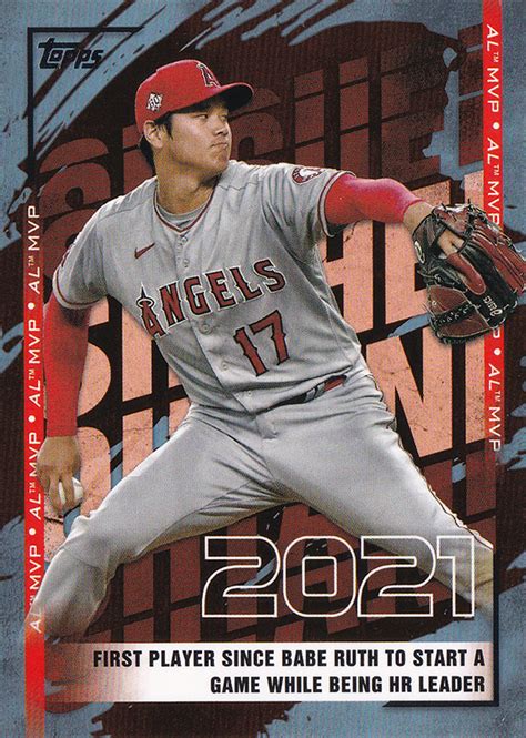 Shohei Ohtani Topps Baseball Japan Edition Mvp Topps