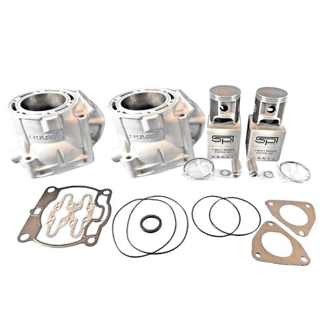 Polaris Cylinders Spi Pistons Gaskets Rmk Re Plated Std Bore