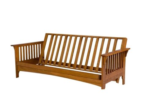 Boston Solid Oak Futon Frame Queen Size