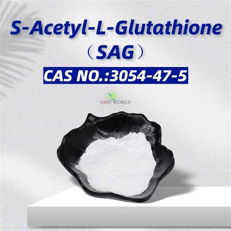 S Acetyl L Glutathione Powder Raw Material S Acetyl L Glutathione