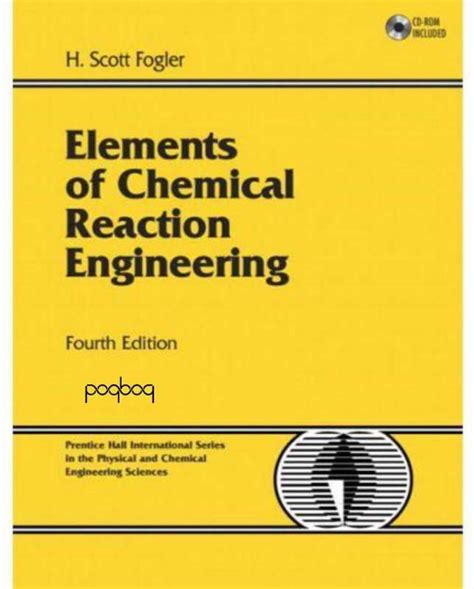 PDF Elements Of Chemical Reaction Engineering S Fogler 3rd Edition