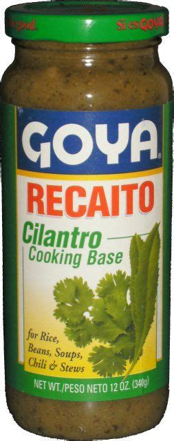 Goya Recaito Dominicano Recipes Cilantro Food