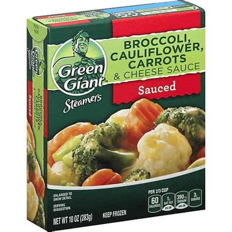 Green Giant Simply Steam Broccoli Cauliflower Carrots Cheese