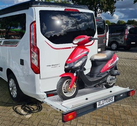 Kalux Roller Motorradtr Ger Kg Spez F R Ford Transit Custom