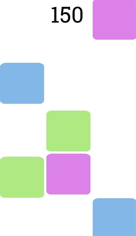 Falling Blocks A Mobile Game Where You Need To Collect The Blocks