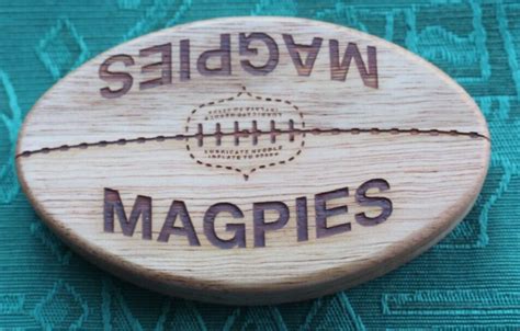 Collingwood Magpies Afl Football Team Bottle Opener Superior Etchworx