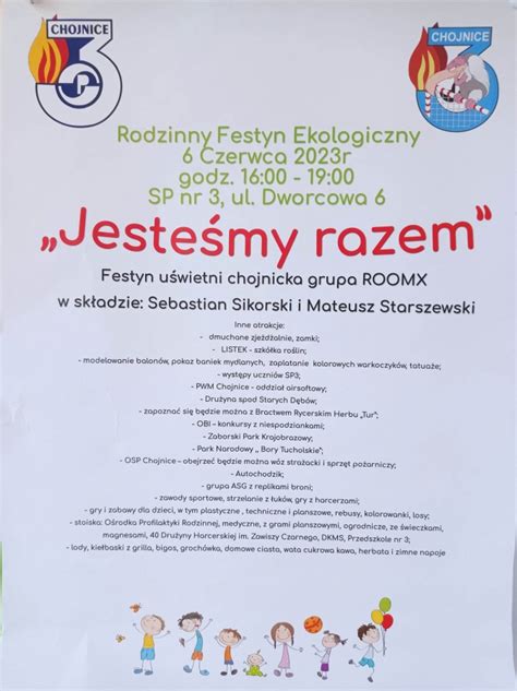 Rodzinny Festyn Ekologiczny W Sp Nr Przedszkole Nr W Chojnicach