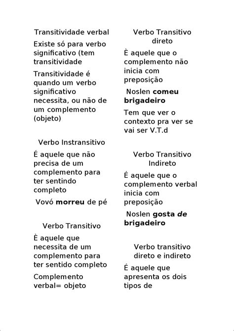 Transitividade Do Verbo Saber Retoedu