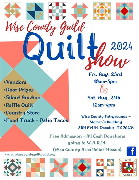 2024 Quilt Show Wise County Quilt Guild