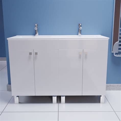 Ensemble Ecoline Meuble Double Vasque Cm Creazur Pro