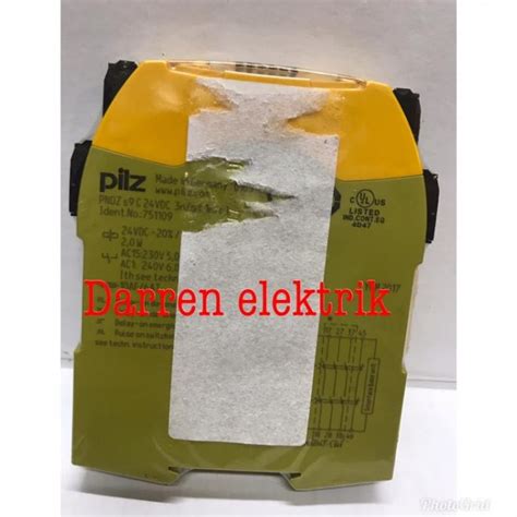 Jual Safety Relay Pilz Pnoz S Vdc Shopee Indonesia