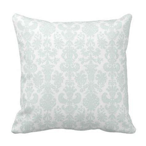 Green And White Damask Pillows Damask Pillows Soft Pillows Decorative Throw Pillows Custom