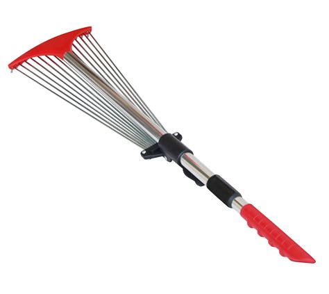 Tabor Tools J A Telescopic Metal Rake Inch Adjustable Folding