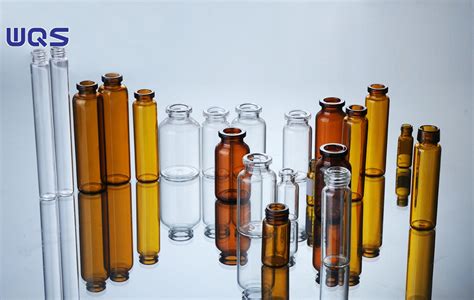 Pharmaceutical Tubular Glass Vial Clear Amber Glass Vial And Tubular