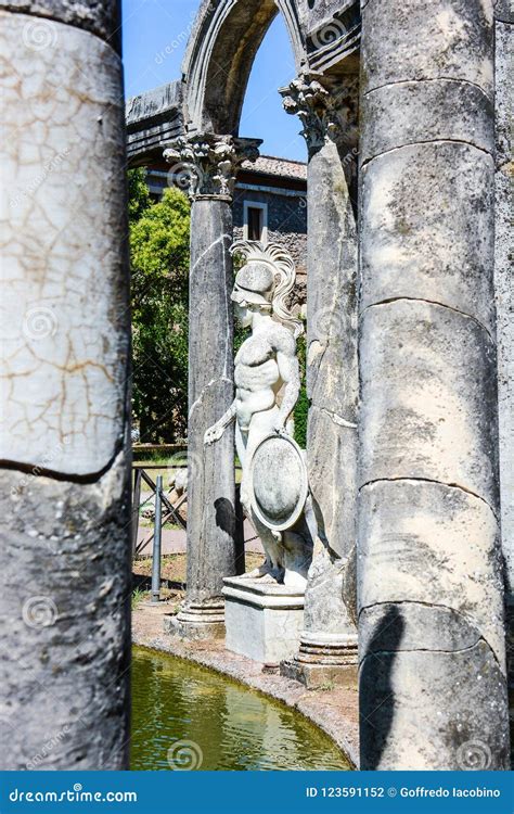 Roman Archeology Statua Del Canopo Stock Photo Image Of Witness