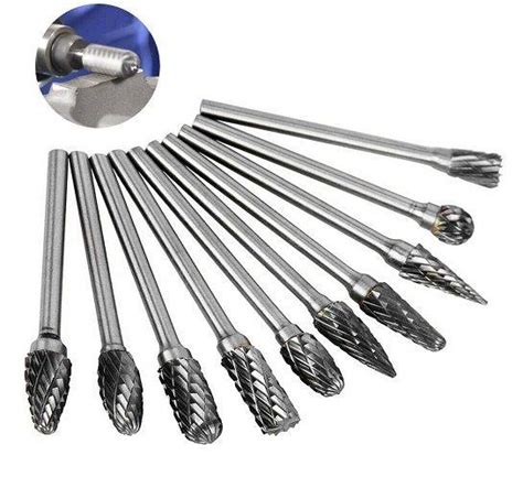 Tungsten Steel Rotary Burr Set Asghedom