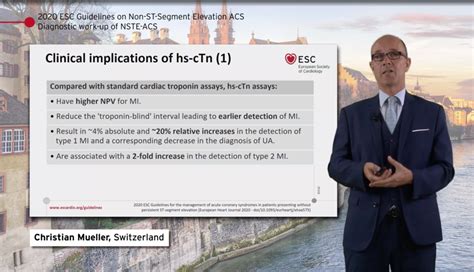 2020 Esc Guidelines On Nsteacs 10 Key Concepts To Remember And