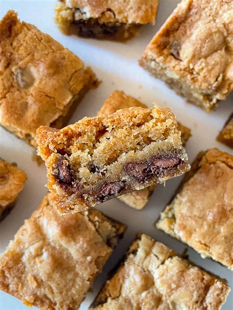 Chocolate Chip Blondie Recipe