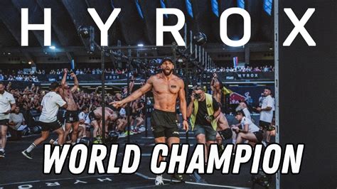 Hyrox World Champion Alex Roncevic Youtube