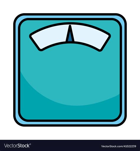 Weight Scale Icon Royalty Free Vector Image Vectorstock