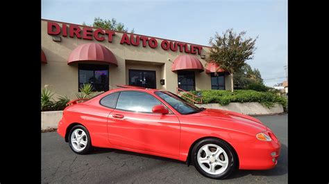 2001 Hyundai Tiburon Low Mileage Sports Coupe Video Overview And Walk