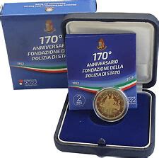 Italy Euro Coin Th Anniversary Of The Foundation Of The Polizia