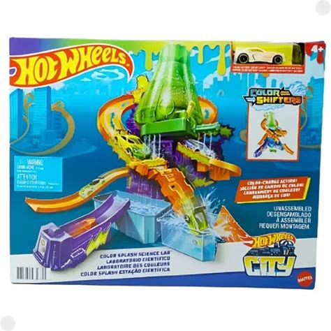 Hot Wheels Estação Científica Change Color Ccp mattel Frete grátis