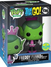 Freddy Funko As Beast Boy Art Toys HobbyDB