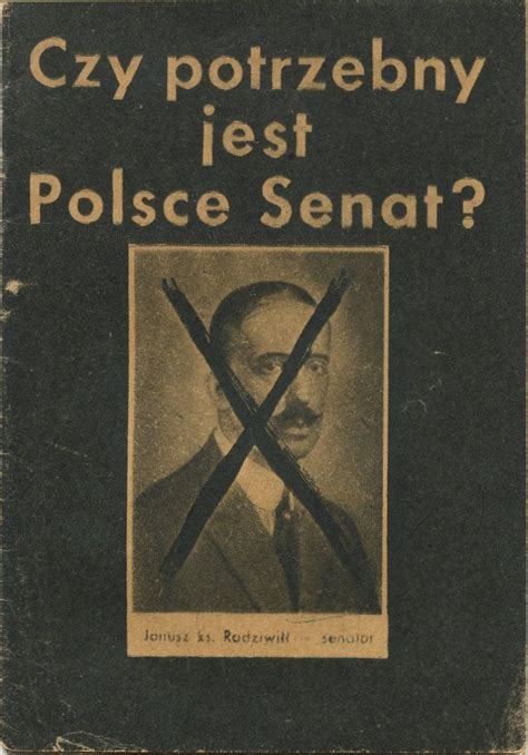 Czy Potrzebny Jest Polsce Senat Referendum Ludowe Broszura