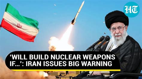 Irans Supreme Leaders Aide Issues Nuclear Weapons Warning ‘if Our Existence Is Threatened