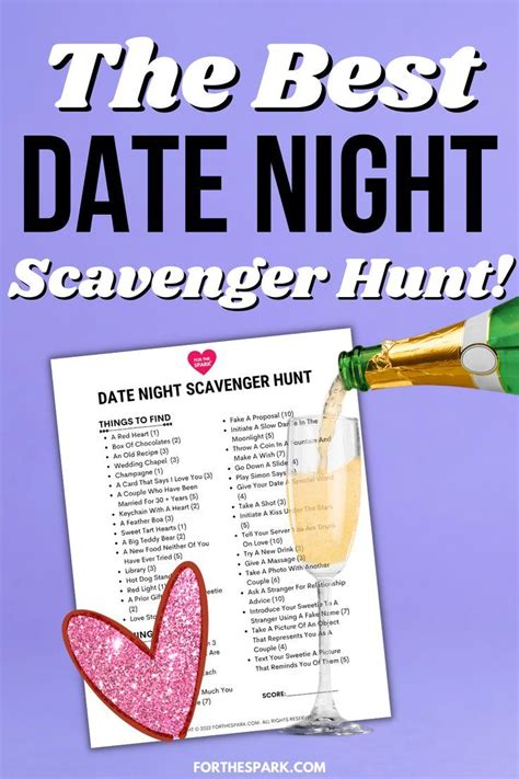 The Best Date Night Scavenger Hunt Artofit