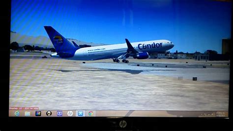 Fsx Aterrizaje Condor Las Vegas Youtube