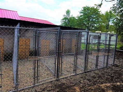 Chain Link Dog Runs Outdoor Dog Fences Dog Enclosures