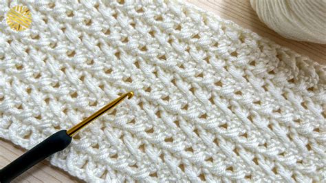 The Most Easy Crochet Pattern For Beginners Super Fast Crochet Stitch