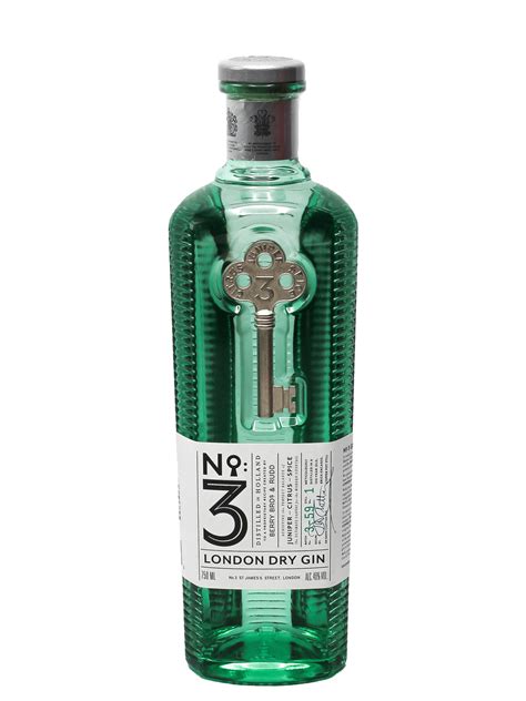 No3 London Dry Gin 750ml