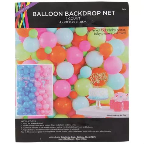 Balloon Backdrop Net Hobby Lobby 2123743