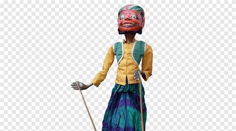 Puppet Cirebon Wayang Golek Semar Action Toy Figures Fictional