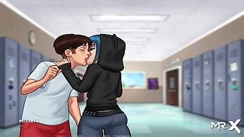 SummertimeSaga Ducha húmeda y retrasada después de las lecciones n 12 de E2 XVIDEOS