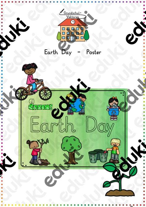 Earth Day Environment Poster material didáctico de las asignaturas