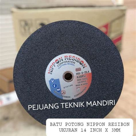 Promo Batu Gerinda Potong Nippon Resibon Inch X Mm Nippon Resibon