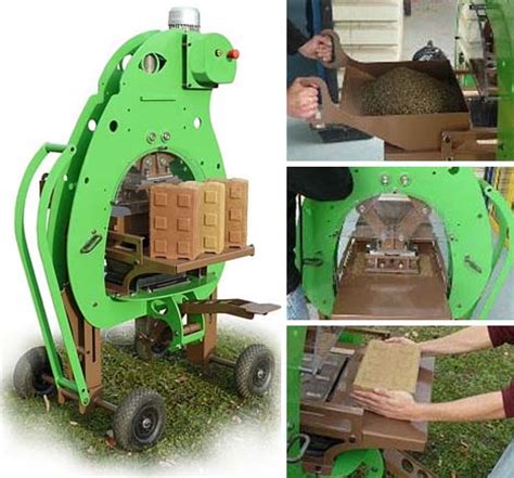 Diy Mud Brick Machine Builds Life Sized Lego Style Blocks