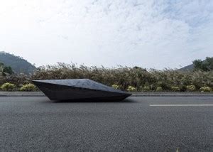 United Nude Abstracts Lamborghini To Create Faceted Car