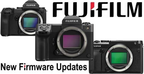 New Firmware Updates For Fujifilm GFX100 II GFX50S And GFX50R Fuji