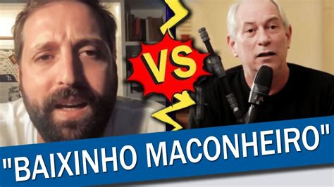 CIRO GOMES E GREGÓRIO DUVIVIER BATEM BOCA AO VIVO DURANTE DEBATE