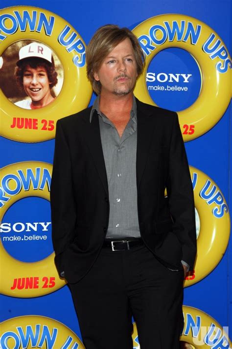 Photo: David Spade arrives for the "Grown Ups" Premiere in New York ...