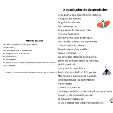 Leia O Poema De Carlos Drummond De Andrade