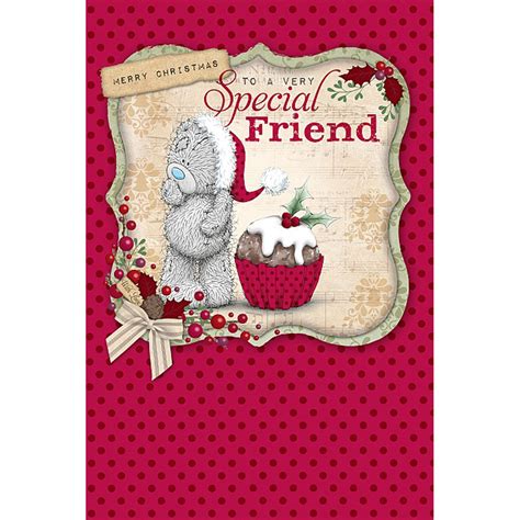 Special Friend Me To You Bear Christmas Card X01ms233 Me To You Bears Online Store