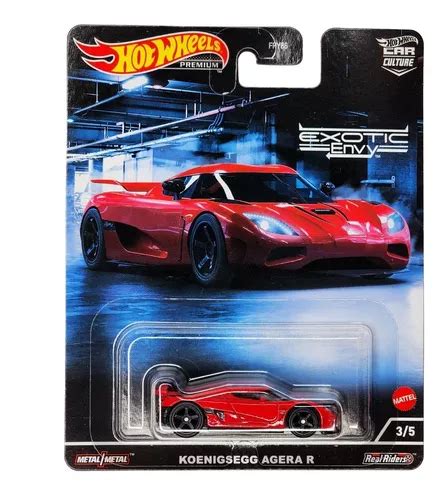 Hot Wheels Premium Exotic Envy Koenigsegg Agera R Frete Gr Tis